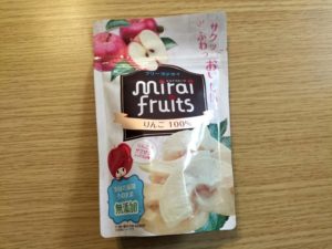 ミライフルーツ りんごパッケージ表